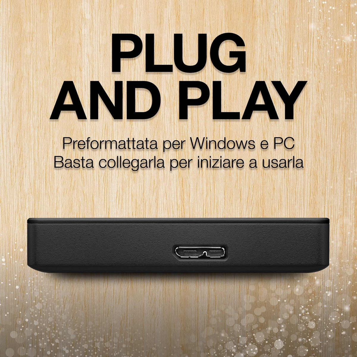 Seagate Disco duro externo USB 3.0 portátil , 5TB