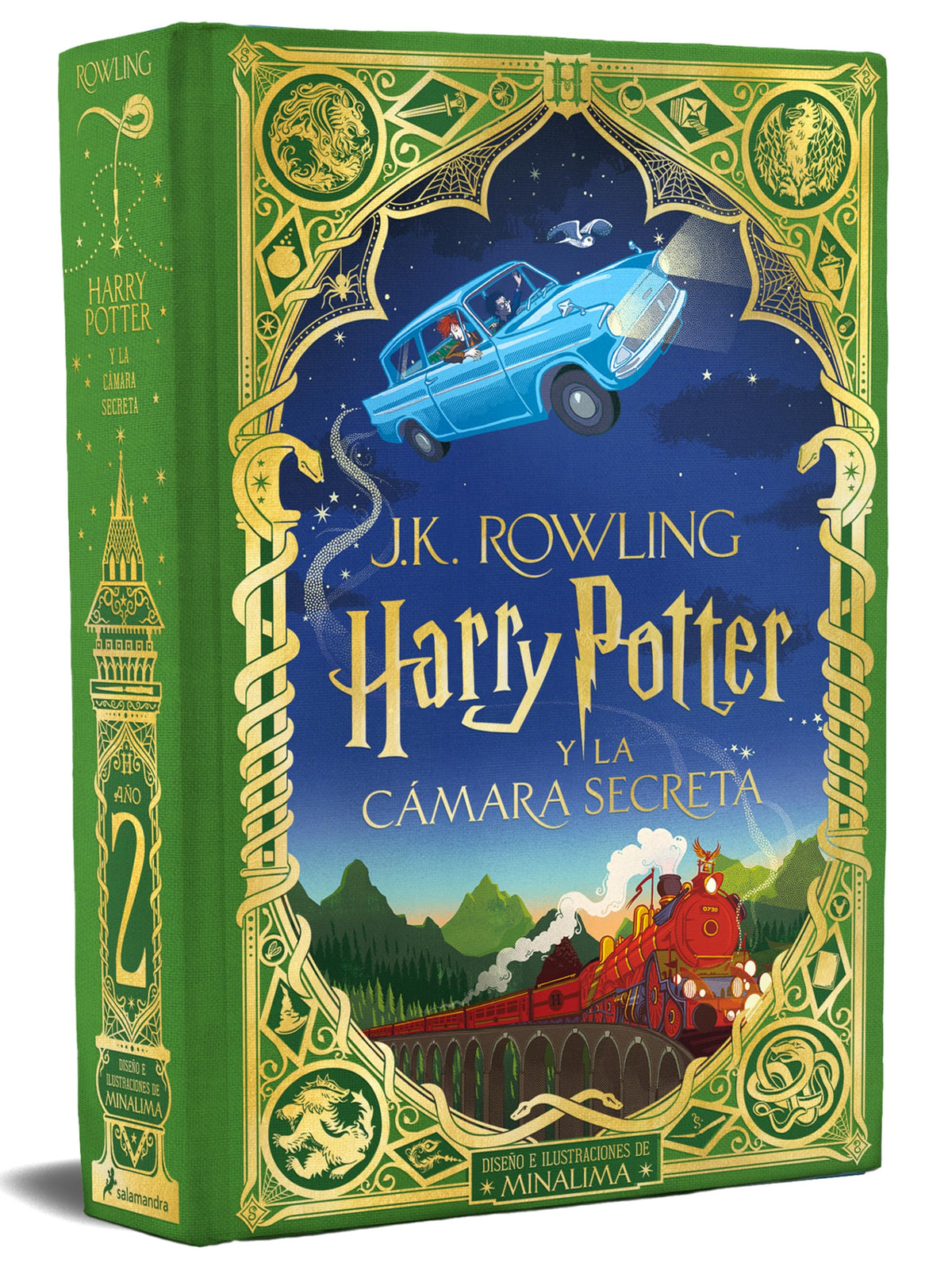 Harry Potter y la cámara secreta (Ed. Minalima): Diseño e ilustraciones de MINALIMA: 2