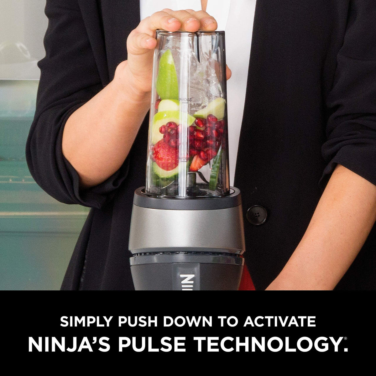 Ninja - Extractor de nutrientes con 2 vasos de 473 ml | QB3001SS