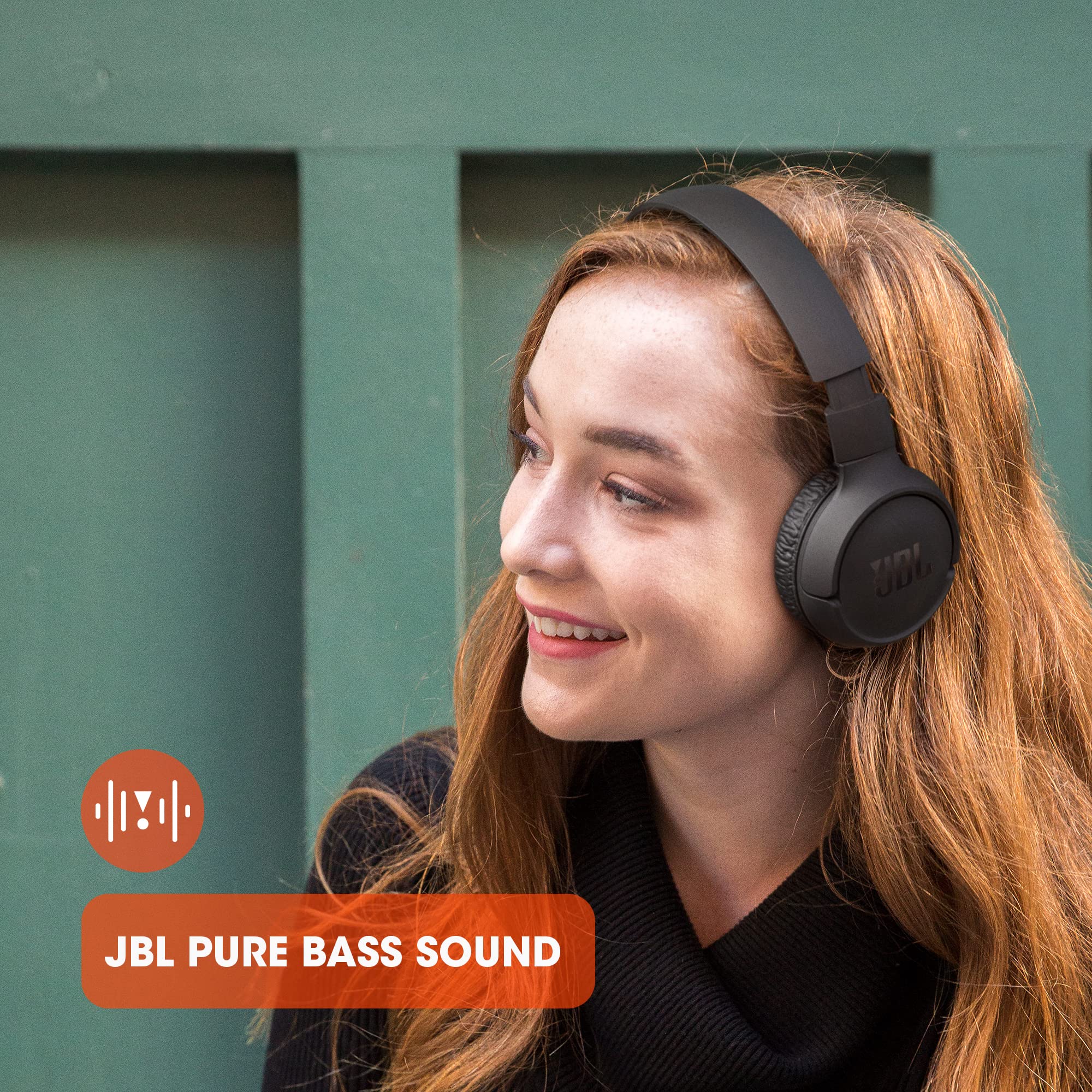 JBL Tune 510BT - Auriculares in-Ear inalámbricos con Sonido Purebass, Color Blanco