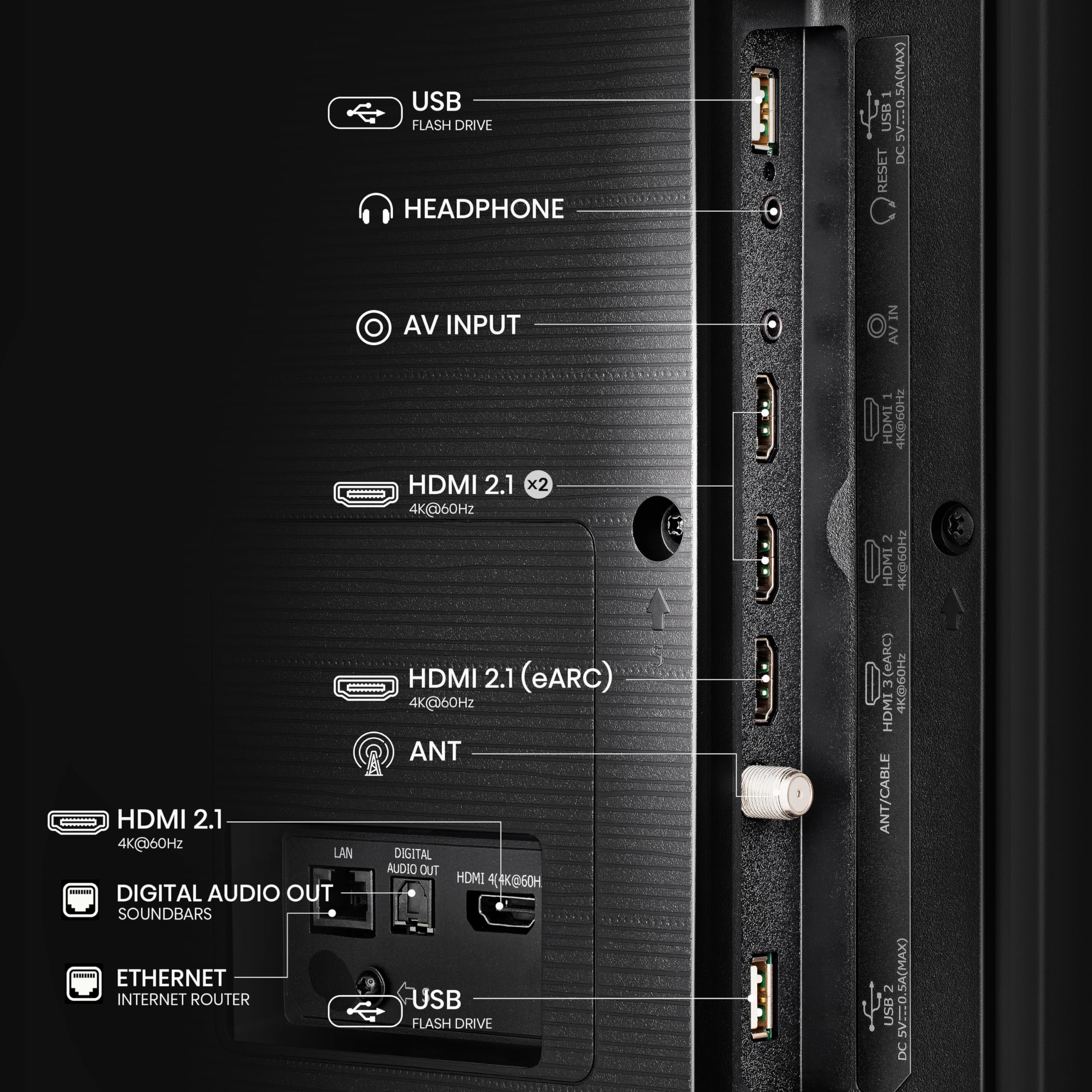 Hisense Television QD6N Pantalla 65 Pulgadas,QLED Smart Google TV UHD 4K,Control Remoto por Voz con Alexa,Dolby Vision Atmos, Modo de Juego Plus, Control de Voz,Compartir con TV