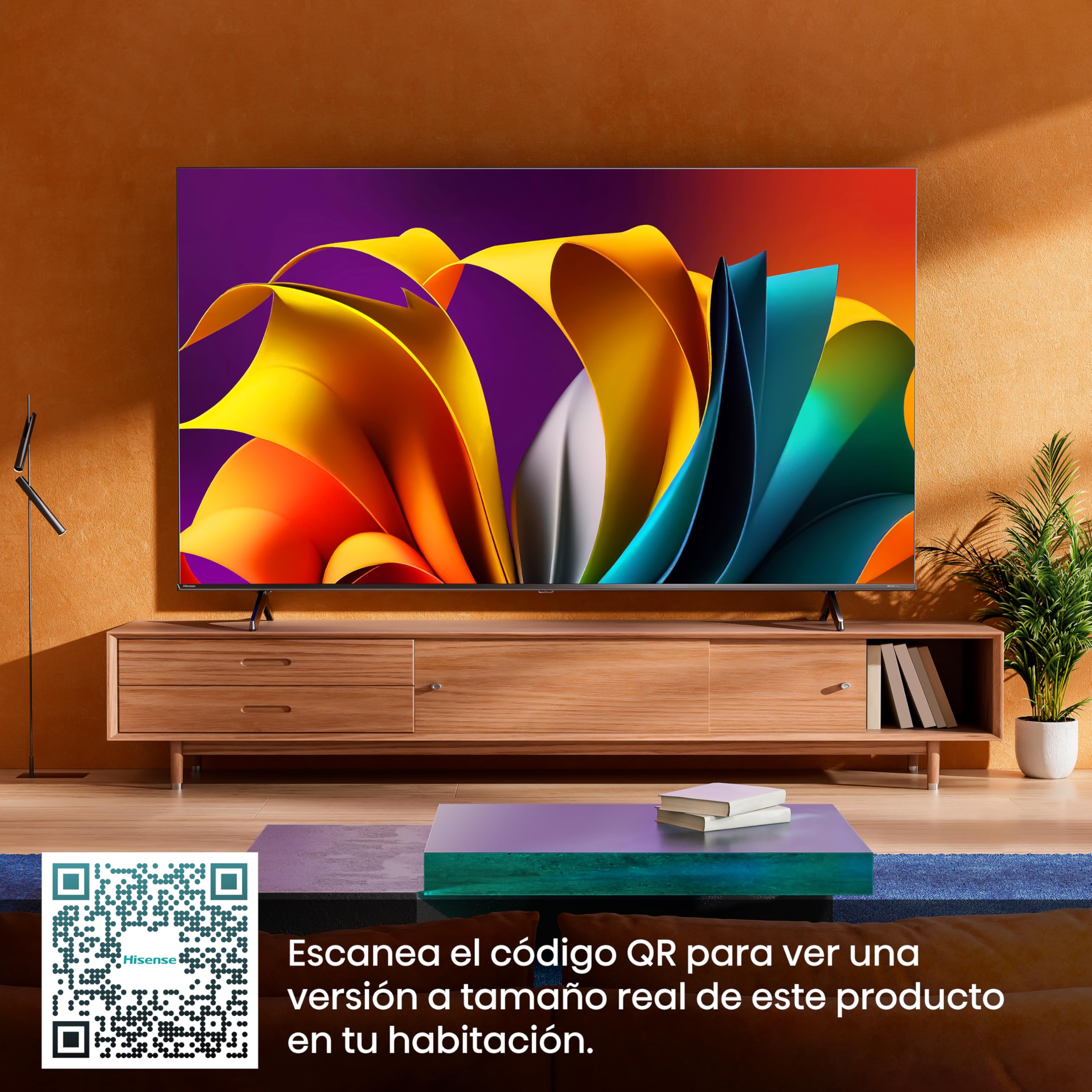 Hisense Television A6N Pantalla 75 Pulgadas, Smart Vidaa TV UHD 4K,Con