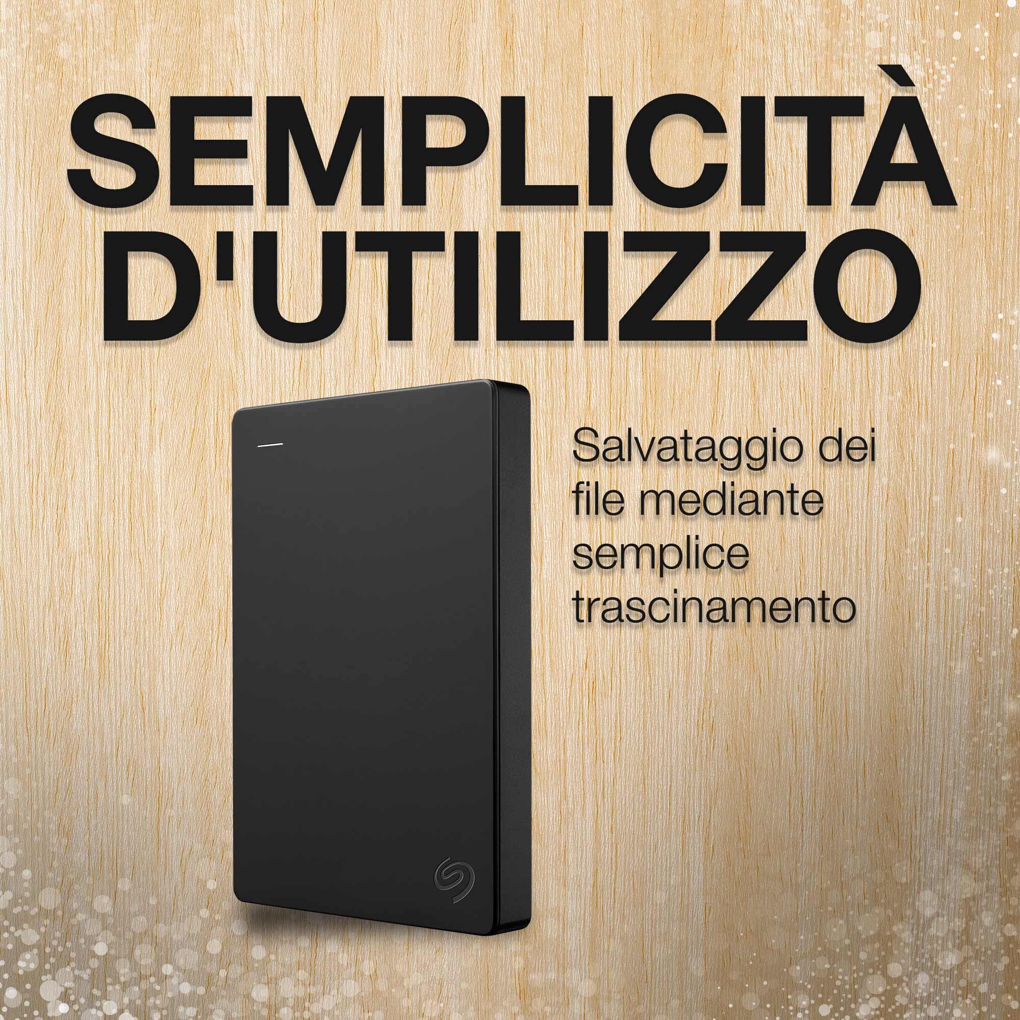 Seagate Disco duro externo USB 3.0 portátil , 5TB