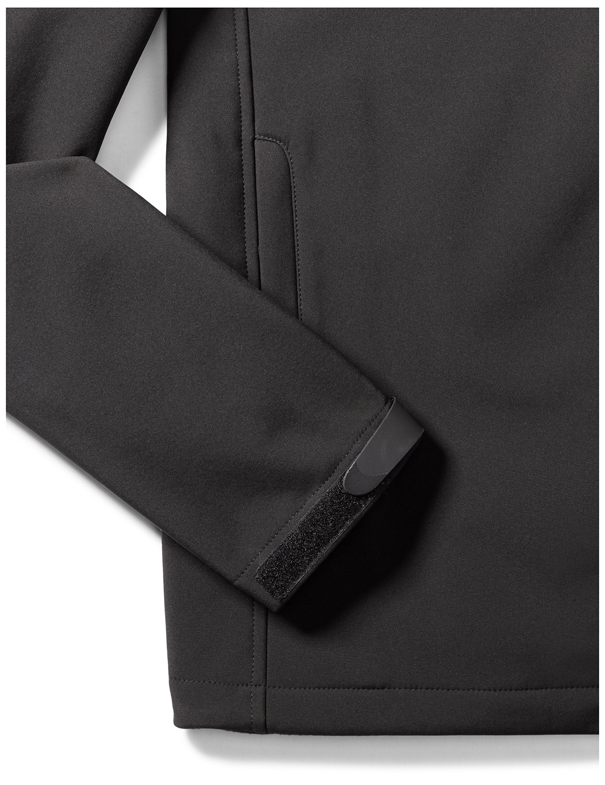 Amazon Essentials - Chaqueta softshell resistente al agua para hombre, color negro, talla XG