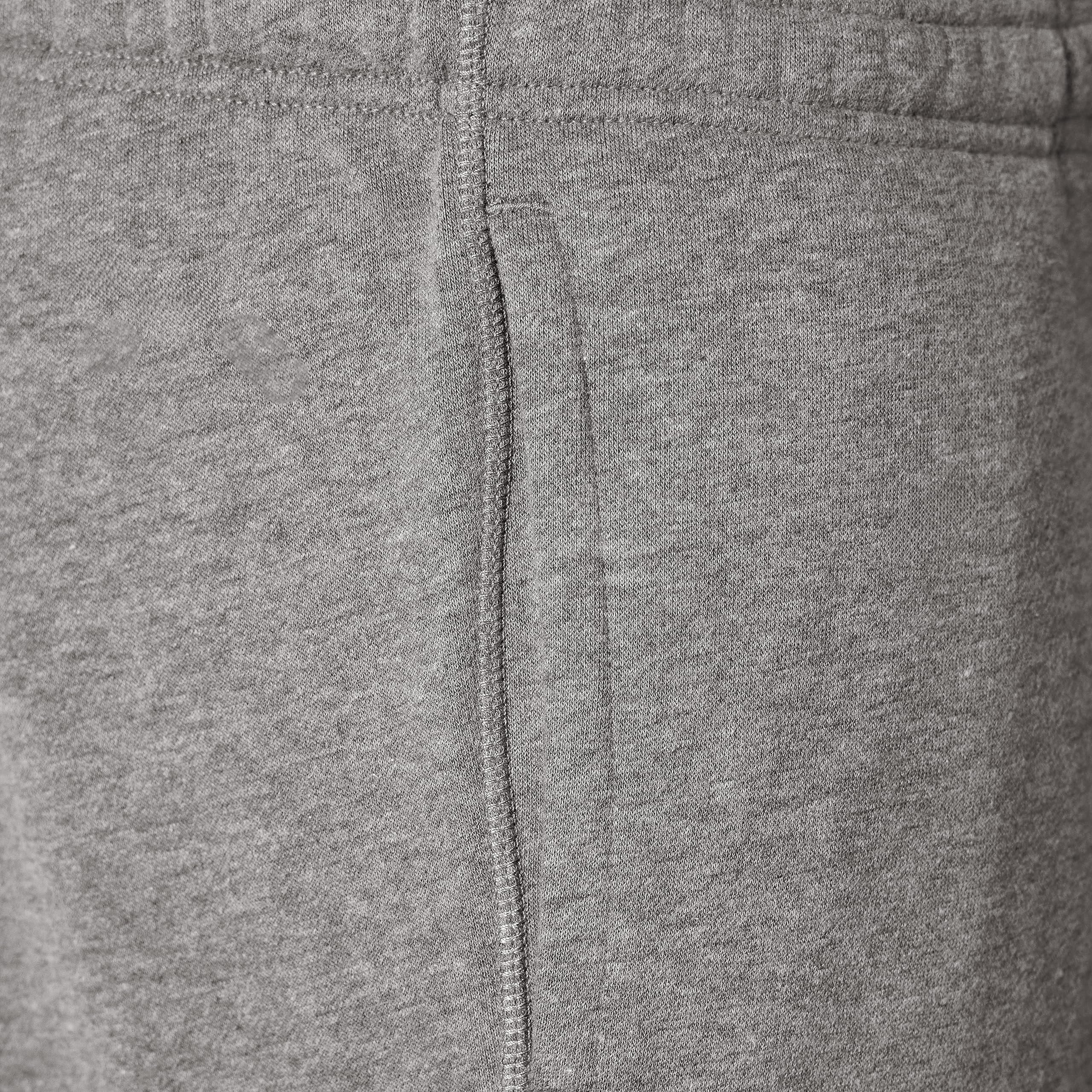 Amazon Essentials - Pantalón deportivo de forro polar para hombre, gris claro jaspeado, talla M
