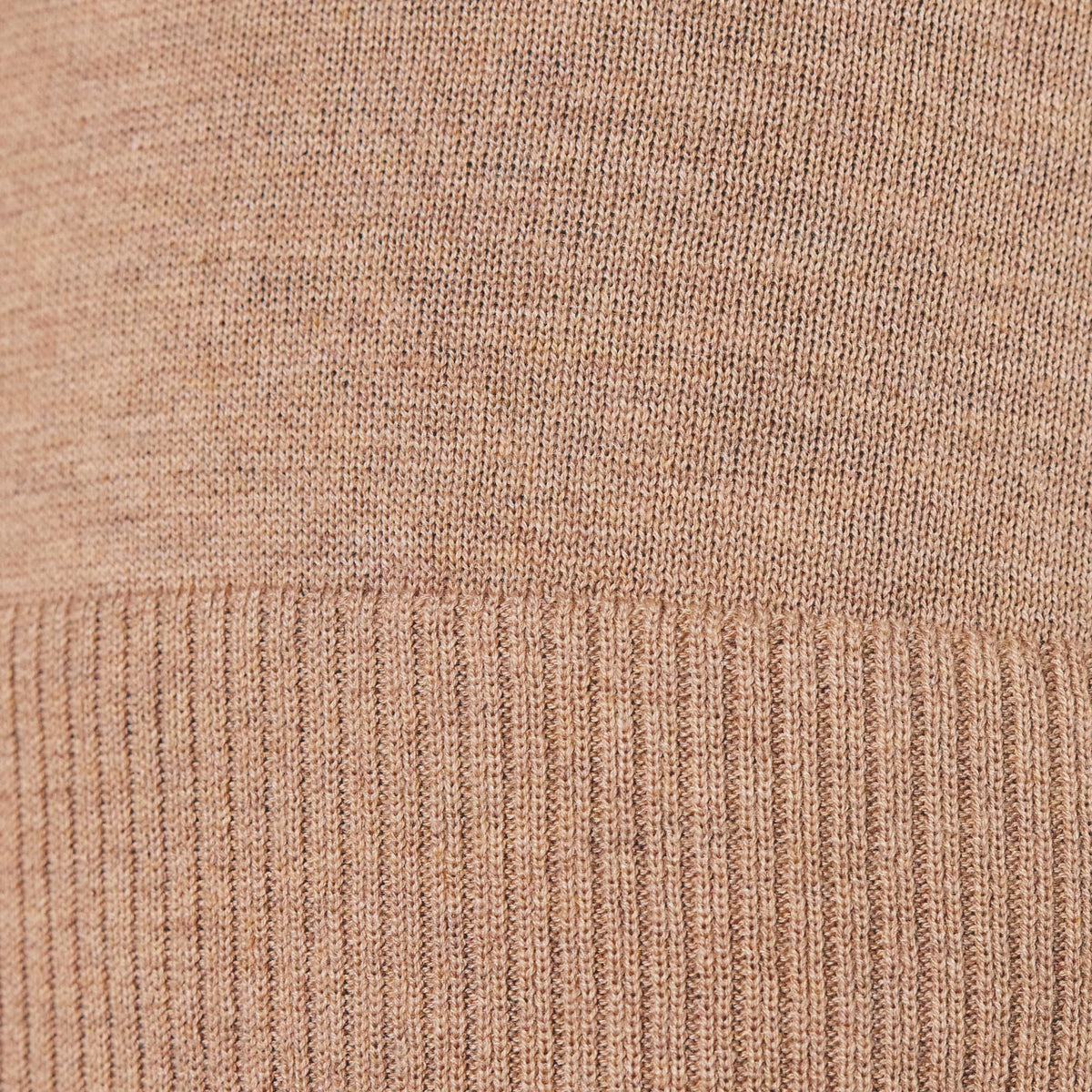 Amazon Essentials - Cárdigan ligero con frente abierto para mujer (disponible en tallas grandes), color camel jaspeado, talla M