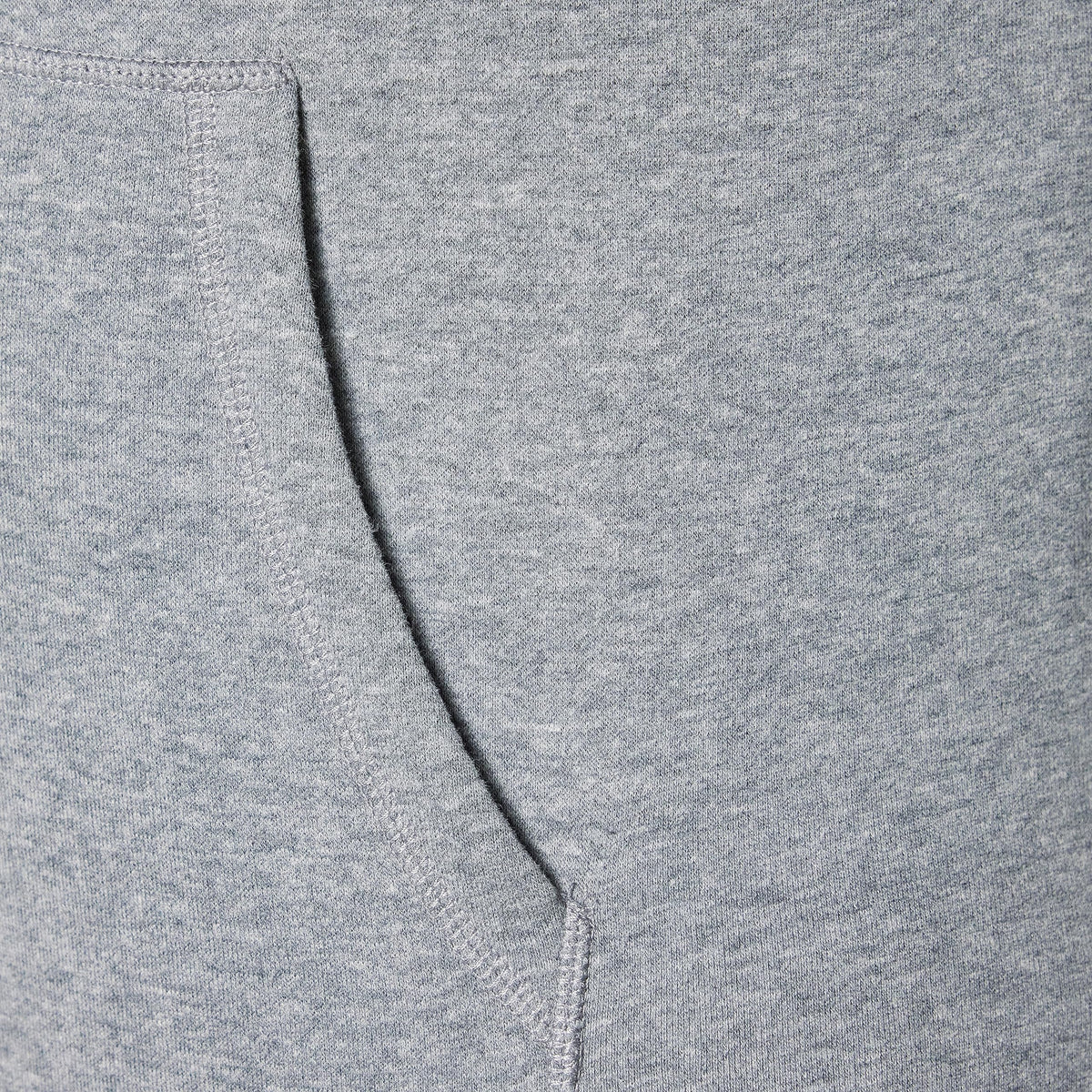 Amazon Essentials - Sudadera de forro polar con capucha y cremallera completa para hombre (disponible en tallas grandes y altas), color gris claro jaspeado, talla G