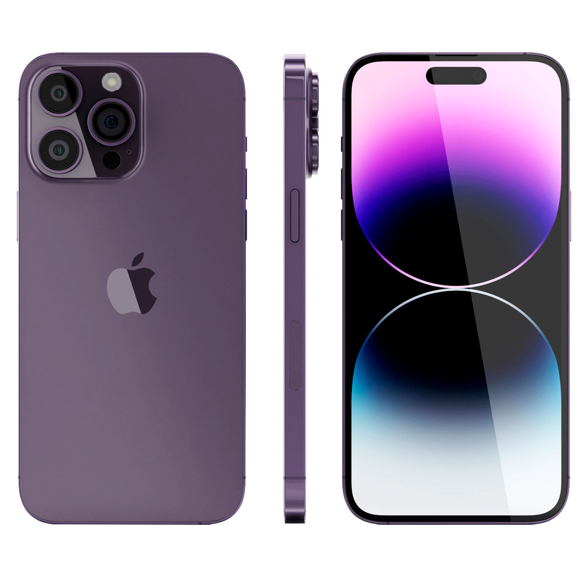 Apple iPhone 14 Pro 128 Gb Purple Renewed