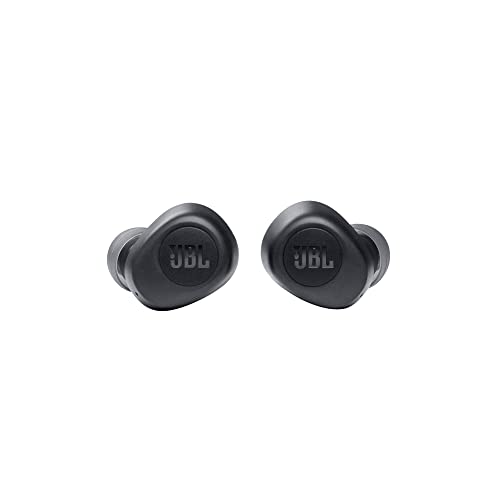 JBL Vibe 100 TWS - Auriculares intraurales inalámbricos Verdaderos, Color Negro