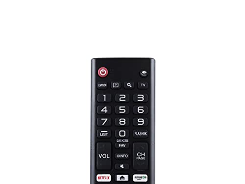 Control Remoto LG AKB75095315 AKB75095307 Reemplazo Universal Smart TV Netflix Amazon Magic Link LCD TV 43UJ6500 43UJ6560 49UJ6500 49UJ6560 55UJ6520 55UJ6540