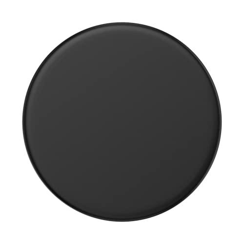 PopSockets: PopGrip con Parte Superior Intercambiable para teléfonos y tabletas, Color Negro