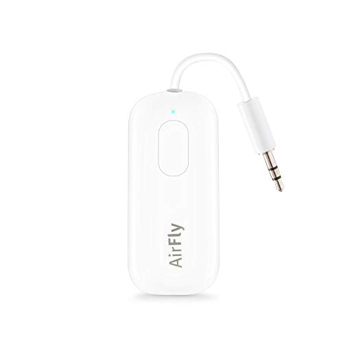 Twelve South Transmisor inalámbrico para Usar, AirPod Pro y Auriculares inalámbricos en gimnasios o Aviones, AirFly Pro