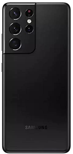 Samsung Galaxy S21 Ultra 5G - Versión de E.E.U.U., 128GB, Negro Fantasma (Reacondicionado)