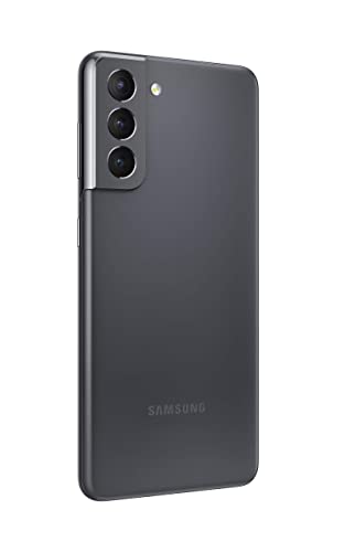 Samsung Galaxy S21 5G, versión estadounidense, 256 GB, Gris fantasma (Phantom Gray), desbloqueado (renovado)
