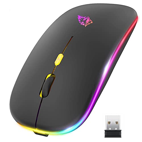 Mouse Alámbrico USB Ratón Óptico Luz PC Laptop Computadora