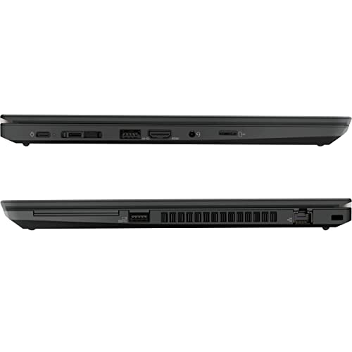 Lenovo Thinkpad T14 (Gen 1) Laptop de 14 pulgadas, i5 10310U 1.7 GHz, 16 GB DDR4, 512 GB NVMe SSD, 1080p Full HD, Thunderbolt 3, HDMI, cámara web, Windows 11 Pro (reacondicionado) negro