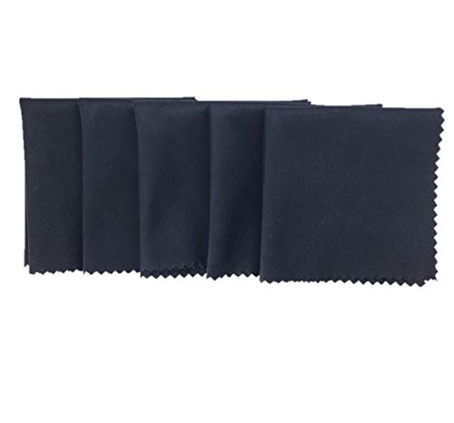 JR Gamuzas de Microfibra de Limpieza para Dispositivos electrónicos, Lentes de camaras, Lentes Pantallas - Pack de 5