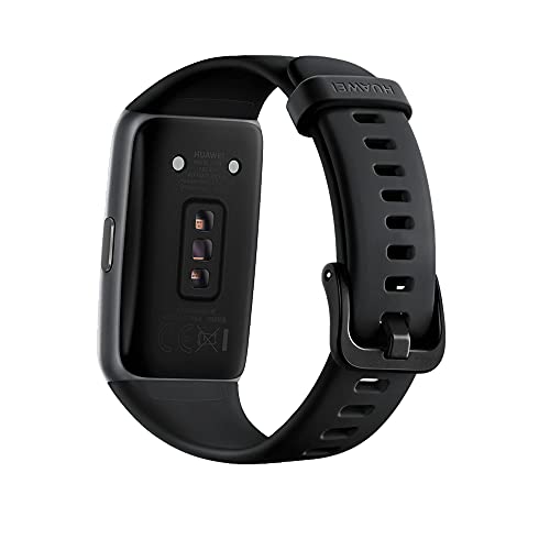 HUAWEI Band 6- Banda Inteligente, Pantalla FullView 1.47", Monitoreo de SpO2, Monitor de Ritmo y Sueño, 2 semanas de Batería- Negro