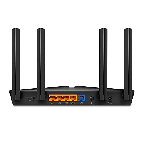 TP-Link WiFi 6 AX3000 WiFi Router - 802.11ax Router, Gigabit, Dual Band, OFDMA, MU-MIMO, Funciona con Alexa (Archer AX53)