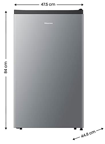 Hisense RR33D6AGX1 Frigobar 3.3 p3 Color Silver Nueva plataforma 2022