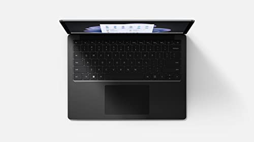 Microsoft Surface Laptop 5 con Pantalla tactil de 13.5 Pulgadas, procesador Intel Core i7, Memoria RAM de 16GB y Disco Duro de 512GB de Estado Solido. Color Negro