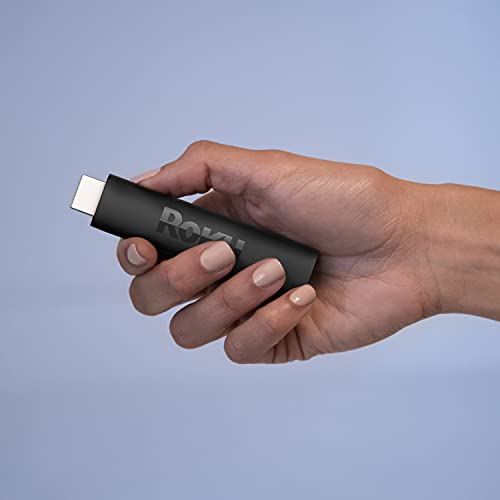 ROKU Streaming Stick 4K | Dispositivo de transmisión 4K/HDR/Dolby Vision con Control Remoto de Voz y Controles de TV