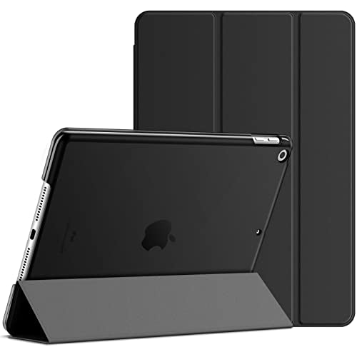 JETech Funda Compatible con iPad 9/8 / 7 (10,2 Pulgadas, 2021/2020 / 2019 Modelo, 9.ª/ 8.ª/ 7.ª Generación), Carcasa con Auto-Sueño/Estela, Negro