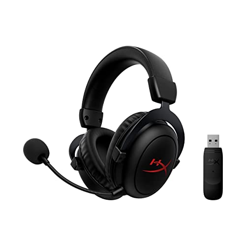 HyperX Cloud Core - Auriculares inalámbricos para juegos para PC, auri