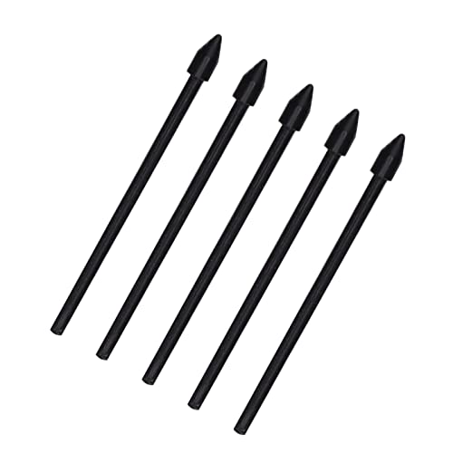 ASHATA 5Pcs Touch Stylus Tips S Pen Nibs de Repuesto para Samsung Galaxy Tab S6 / S7 / S7 + / S6 Lite / Note10 / Note 5G / Note10 + / Note10 + 5G / Note20, con Pinzas de extracción(Negro)