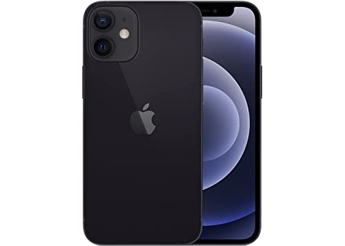 Apple iPhone 12 Mini, 256GB, Negro - Desbloqueado (Reacondicionado Premium)