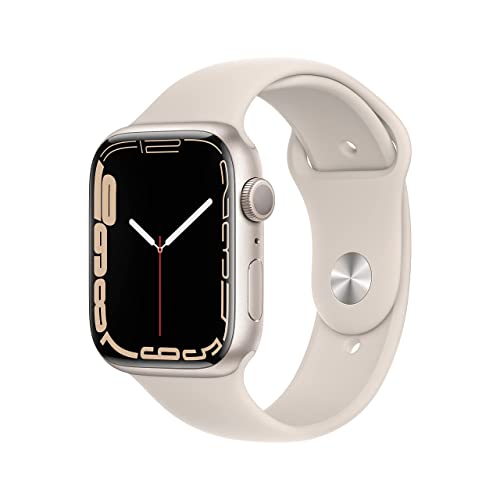 Apple Watch Series (GPS, caja de aluminio blanco estelar de 45 mm) c
