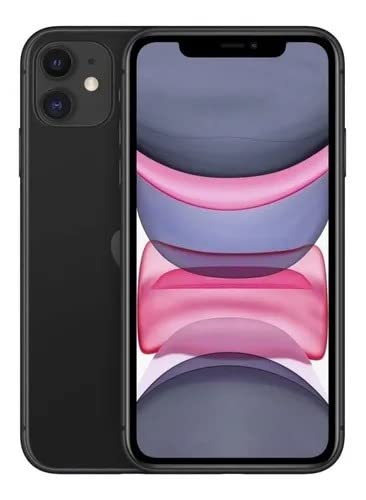 Apple iPhone 11, Totalmente Desbloqueado, 64GB, Negro (Reacondicionado)