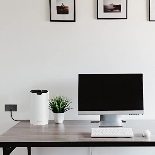 TP-Link Deco WiFi Mesh, Sistema WiFi de Malla para Todo el Hogar, AC1900, hasta 1300Mbps en 5GHz, 3*Gigabit, Compatible con Todos los Deco, Deco S7(3-Pack)