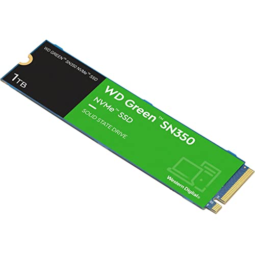 Western Digital Unidad SSD M.2 WD SN350 1TB WDS100T3G0C Green PCIE NVME