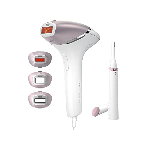 Philips Lumea Depiladora Luz Pulsada IPL Serie 7000, 3 accesorios para el  cuerpo, la cara y la zona del bikini, con cable (modelo SC1999/00) :  : Belleza