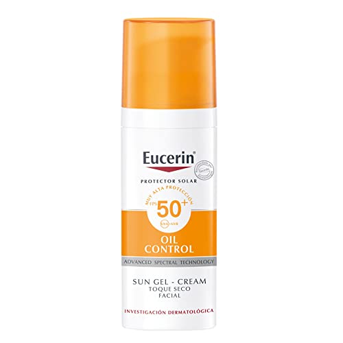 Eucerin Protector solar facial efecto mate toque seco Oil Control, , 50 ml