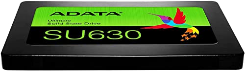 ADATA Unidad de Estado Sólido SSD SU630 480 GB 3D NAND , SATA III,QLC,2.5",520 MB/s de lectura y 450 MB/s de escritura