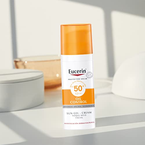 Eucerin Protector solar facial efecto mate toque seco Oil Control, , 50 ml