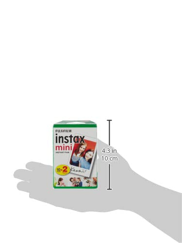instax Película Mini, 2 Pack, Color, Pack of/Paquete de 2