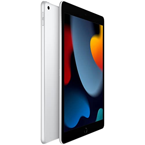 Apple iPad 2021 de 9ª generación (10.5.08 cm, Wi-Fi + celular, 256 GB) plateado (reacondicionado)