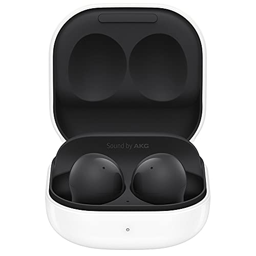 SAMSUNG Auriculares inalámbricos Galaxy Buds2 con cancelación de Ruido, Sonido Ambiental, Bluetooth, Ligero, Ajuste cómodo, Control táctil, versión Internacional (Grafito)