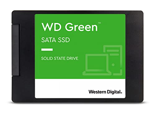 Western Digital WDS480G2G0A Disco SSD Interno, SATA III, 480 GB, 2.5", Color Negro