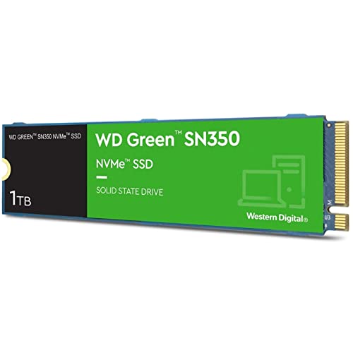Western Digital Unidad SSD M.2 WD SN350 1TB WDS100T3G0C Green PCIE NVME