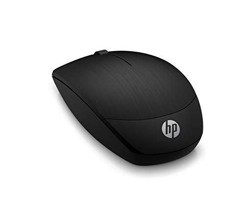 HP Mouse Inalámbrico X200, Conexión Inalámbrica de 2,4 GHz, DPI Ajustable, Negro (6VY95AA)