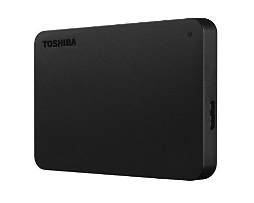 Toshiba Disco Duro Externo Portátil Canvio Basics 4TB 2.5" USB 3.1, Negro