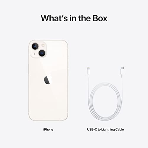 Apple iPhone 13, 128GB, Blanco Estrella (Reacondicionado)