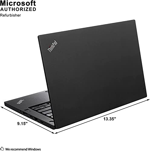 Lenovo ThinkPad T460s - Portátil empresarial, portátil FHD de 14 pulgadas, Intel Core i5-6300U 2.3 GHz, 8 GB de RAM, SSD de 256 GB, cámara web, Windows 10 Pro 64 bits (reacondicionado)