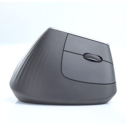 Logitech MX Vertical Mouse Inalámbrico Ergonómico, Multi-Ordenador, 2,4 GHz/Bluetooth con Receptor Unifying USB, Seguimiento Óptico 4000 DPI, 4 Botones, Carga Rápida, Portátil/PC/Mac/iPad OS - Negro