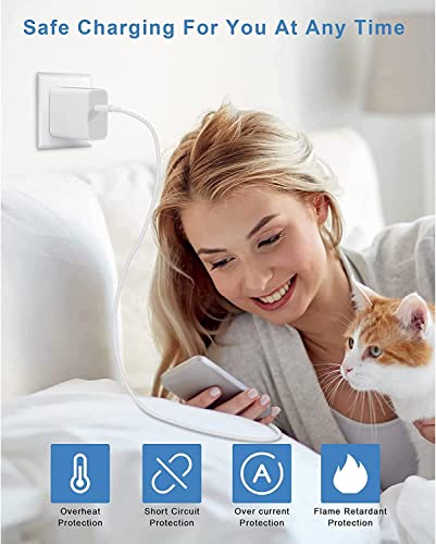 MCSWKEY Cargador USB, 2Pack Cargador de Celular USB Adaptador 5V 2A Enchufe de Pared, Cargador de Pared con 1 Puerto USB para iPhone XS/XR/XS MAX, Samsung, Google, HTC, LG, Tablet, Otros Dispositivos