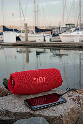 JBL Bocina Portátil Charge 5 Bluetooth Rojo